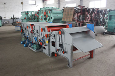 Three cylinders fabric waste clothes opening machine