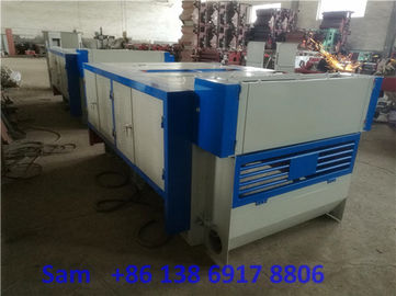 Two cylinder cotton dropping waste card fly cleaning machine