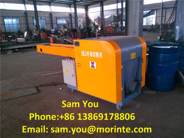 Waste yarn and fabric cutting machine for recycling purpose