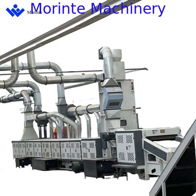 Textile waste recycling production line