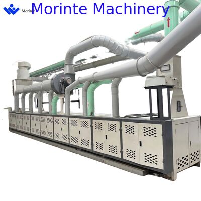 Textile waste recycling production line