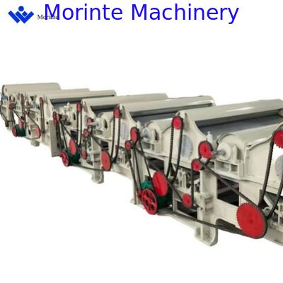 MTKS 500 and 250 type yarn used fiber Jute, Flax recycling machine for spinning mills