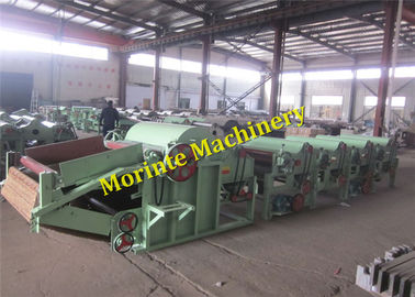 5 rollers cotton waste recycling machine garment waste tearing machine for felt making