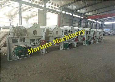 8 rollers cotton waste recycling machine yarn waste processing for yarn making