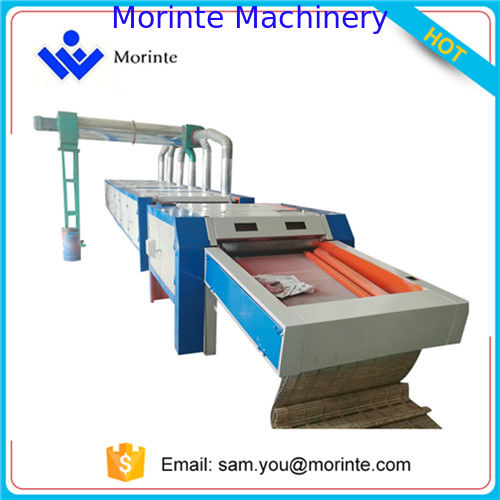 2017 type cotton fabric waste clothes recycling machine tearing line for spinning