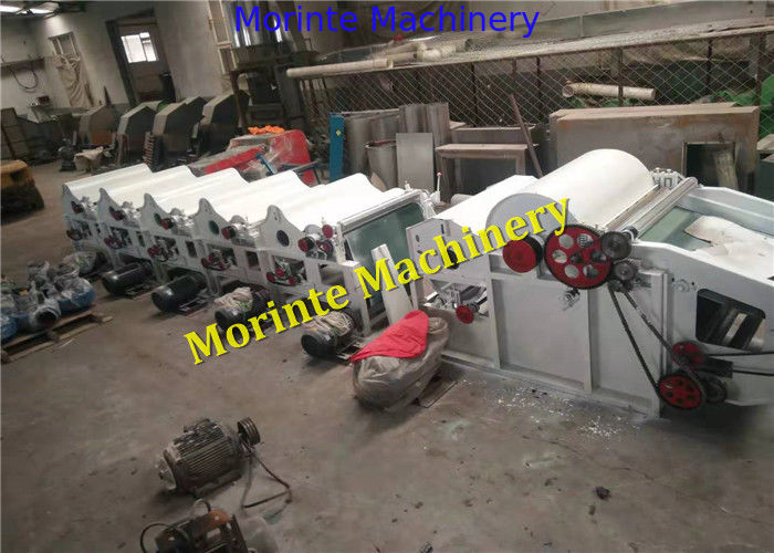 2+5 rollers Denim waste cotton waste recycling machine for spinning MT serious Morinte machinery